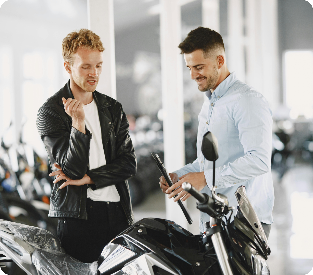 Motorbike Finance for the Self-Employed